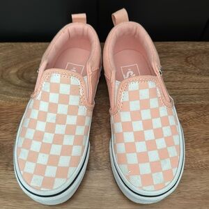 Toddler Vans 🍑 Checkered